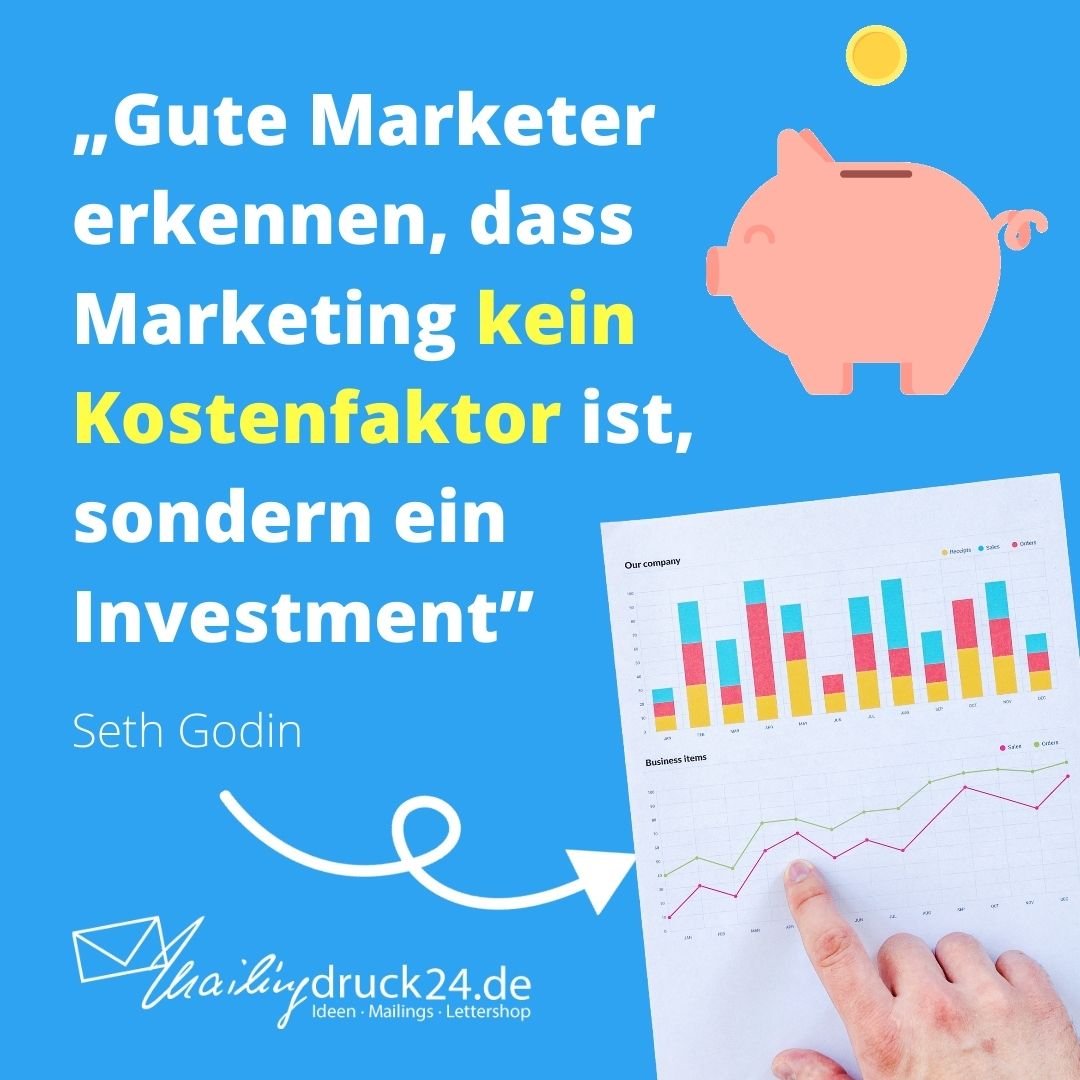 Marketing als Investments - Direktmarketing-Tipps von mailingshop.de